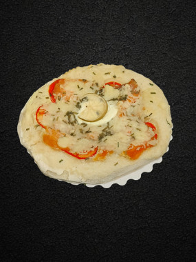 TARTE BOULANGERE AU SAUMON
