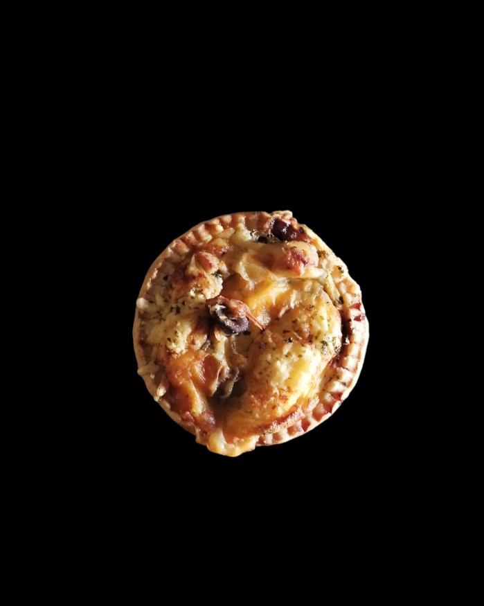 quiche poulet champignons