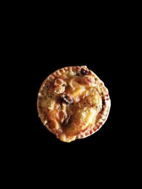 quiche poulet champignons