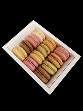 MACARONS COFFRET 12P